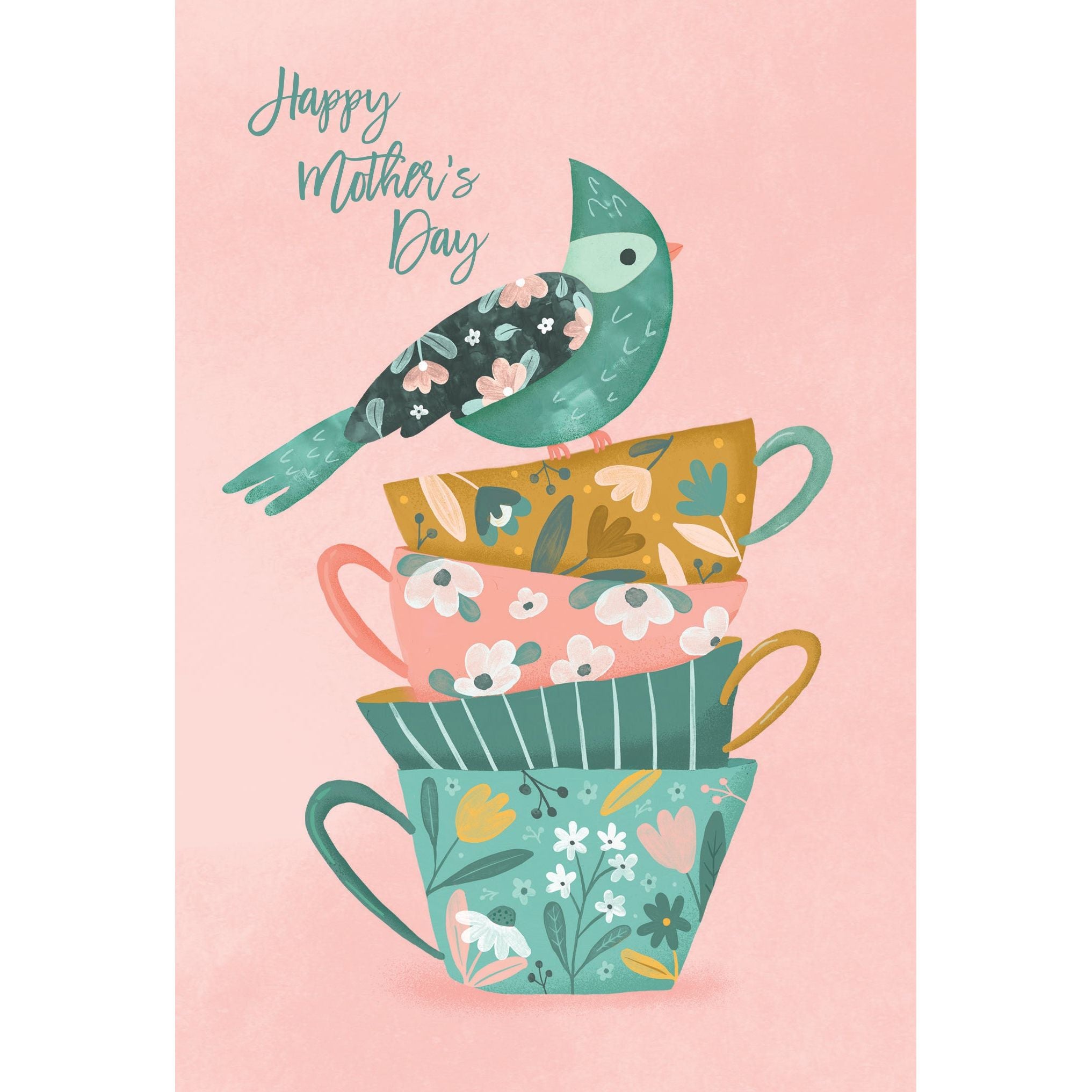 Tea Cup Mother's Day Card