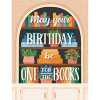 One For The Books Birthday Card