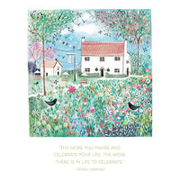 Village Home Birthday Card