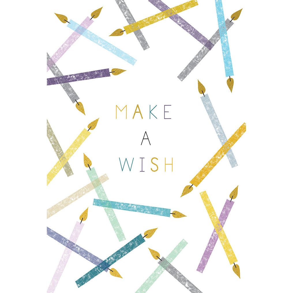 Make A Wish Birthday Card