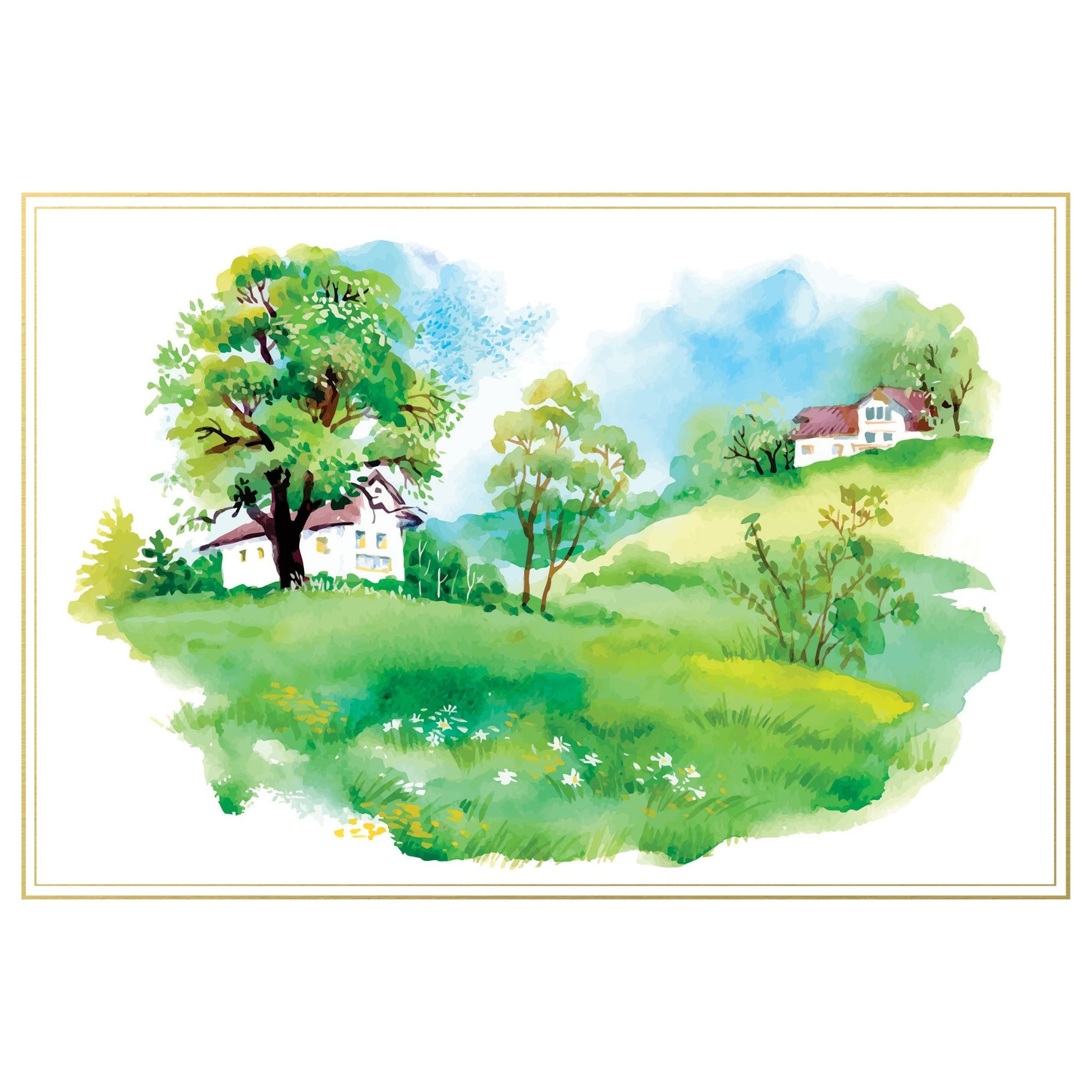 Countryside Birthday Card