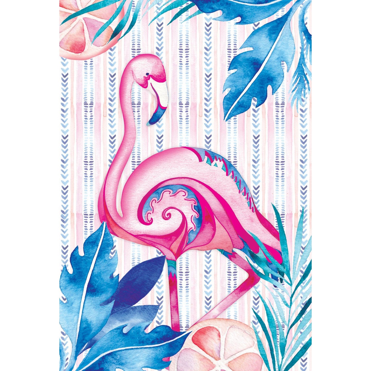 Flamingo Birthday Card