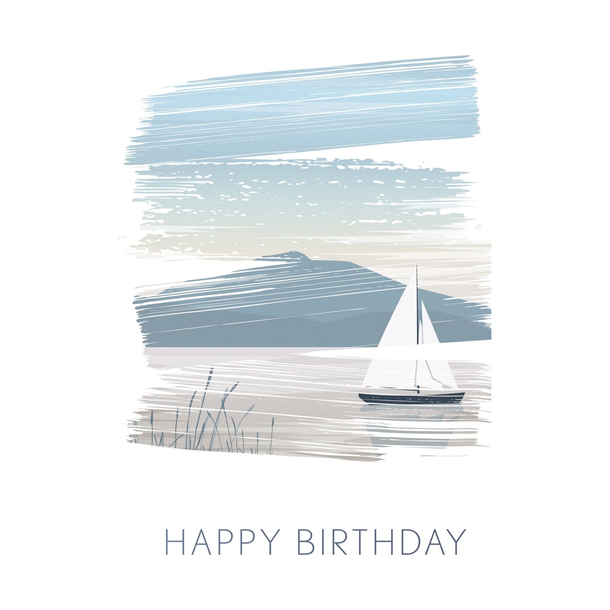 Sailboat Birthday Card For Him