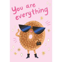 Everything Bagel Love Card