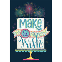 Sparkler Cake Birthday Card