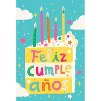 Feliz Cumpleaños Birthday Card Spanish