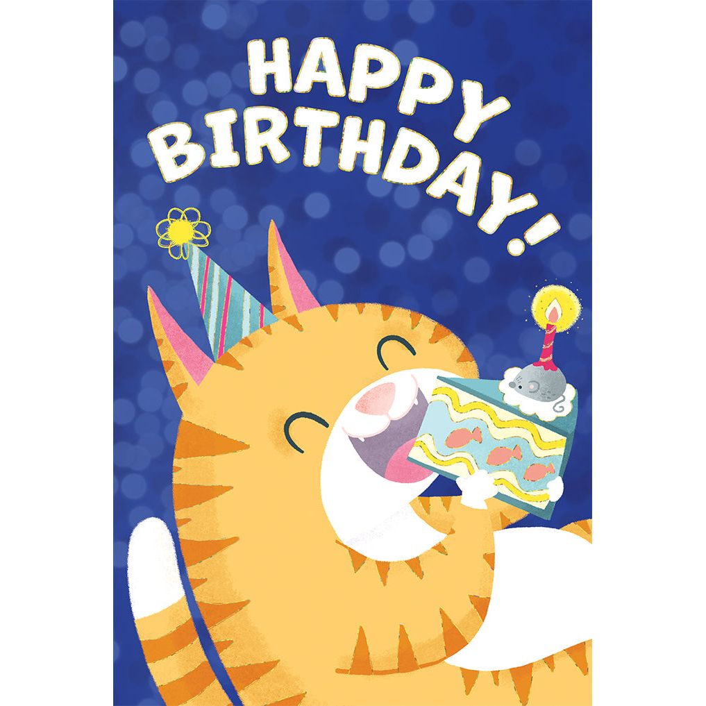 Birthday Kitty Birthday Card