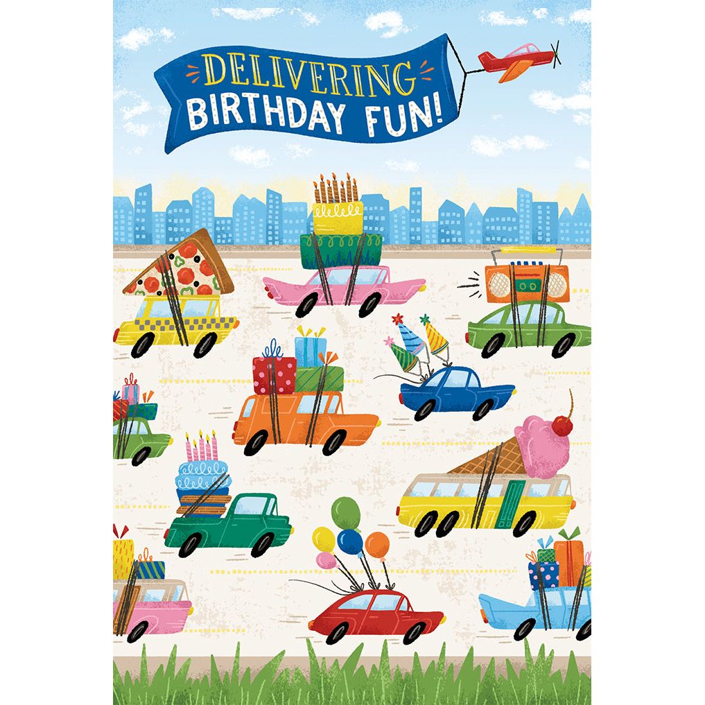 Racing Cars Birthday Card Son