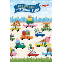 Racing Cars Birthday Card Son