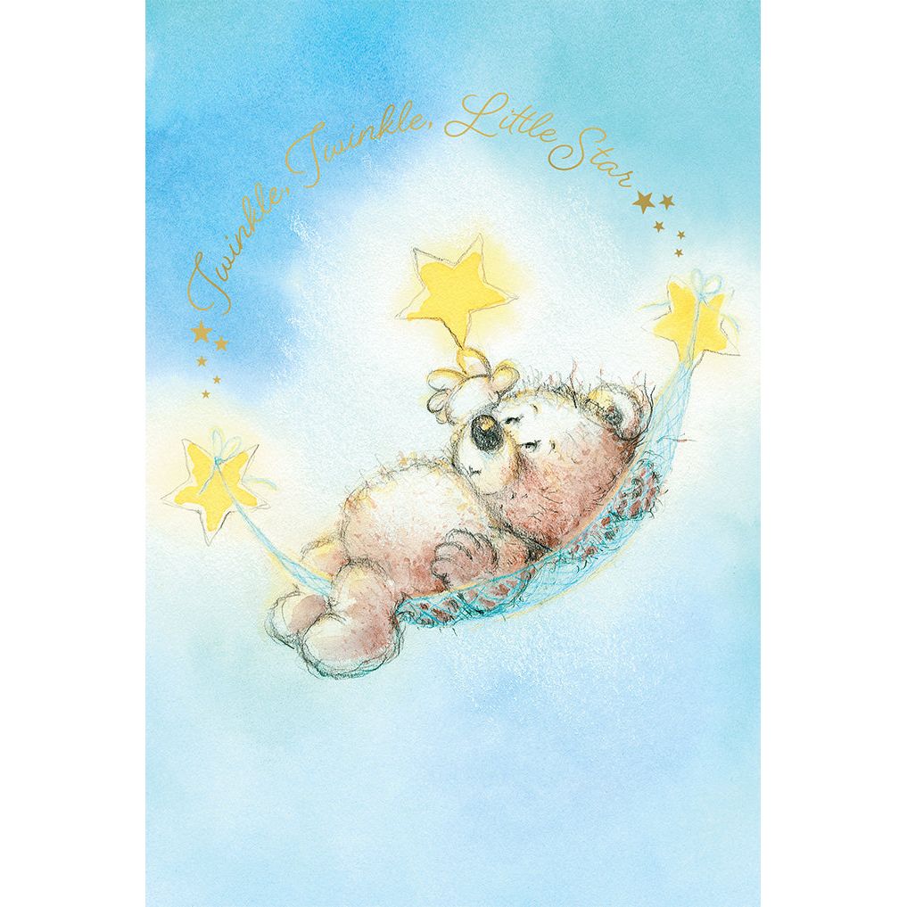 Tiny Bear Baby Card Lisi Martin