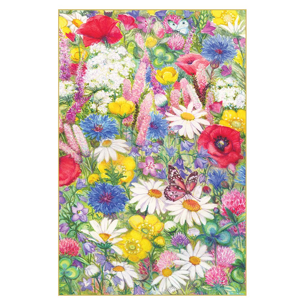 Wildflowers Blank Note Card Lisi Martin