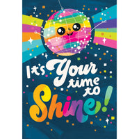 Time To Shine Birthday Card