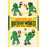 Pickleball Birthday Card