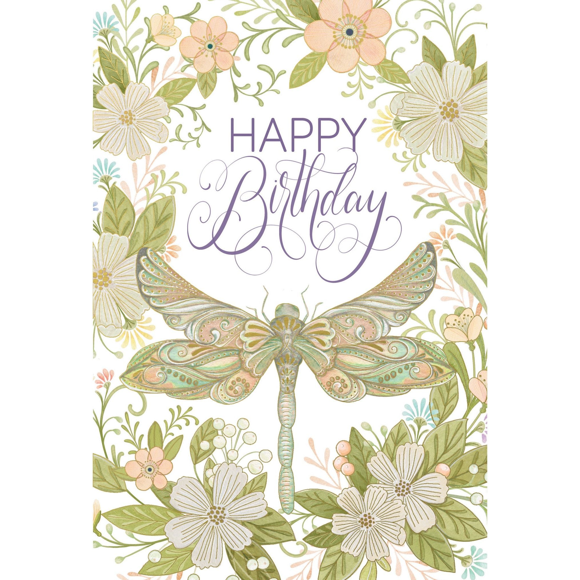 Dragonfly Birthday Card