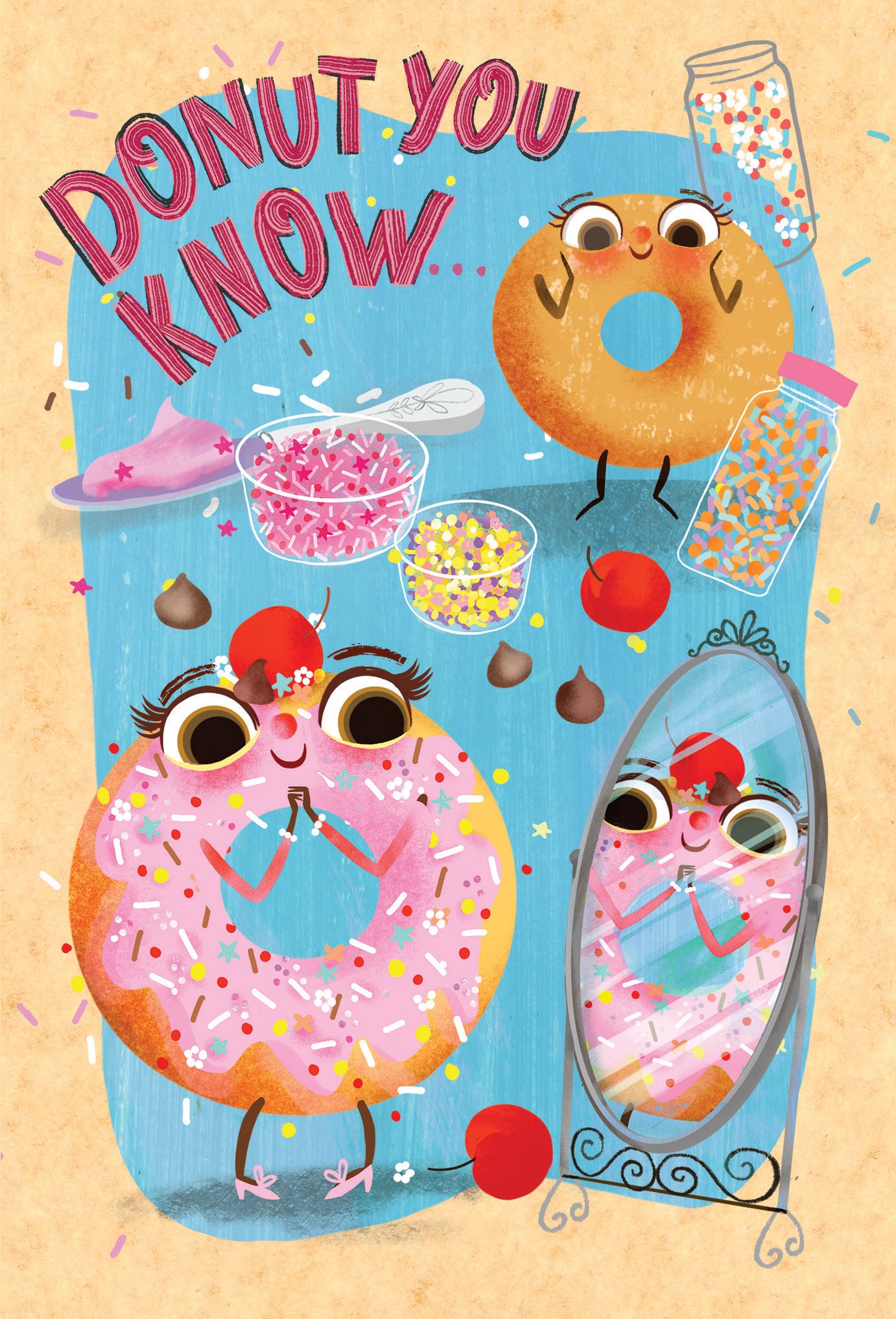 Donut You Know Birthday Card Friend