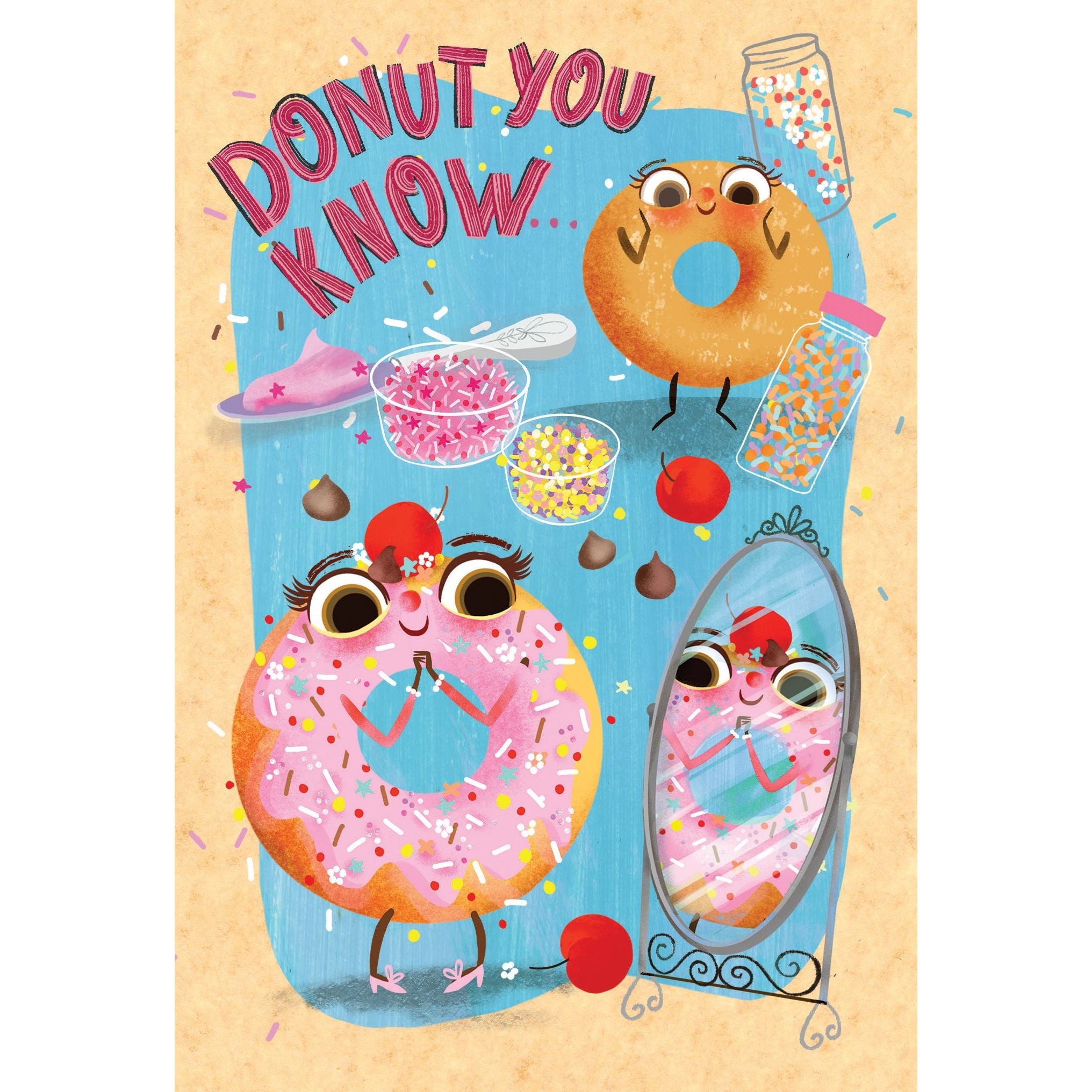 Donut You Know Birthday Card Friend