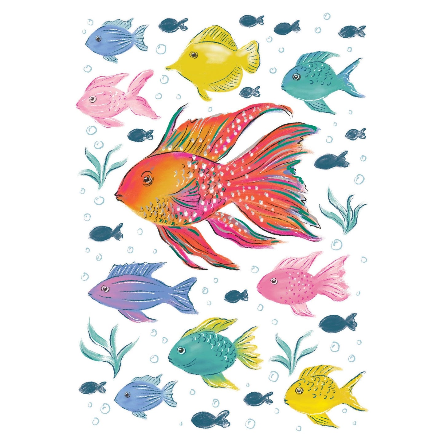 Group Of Fish Friendship Card You're Special