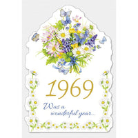 1969 Year Of Birth Birthday Cards