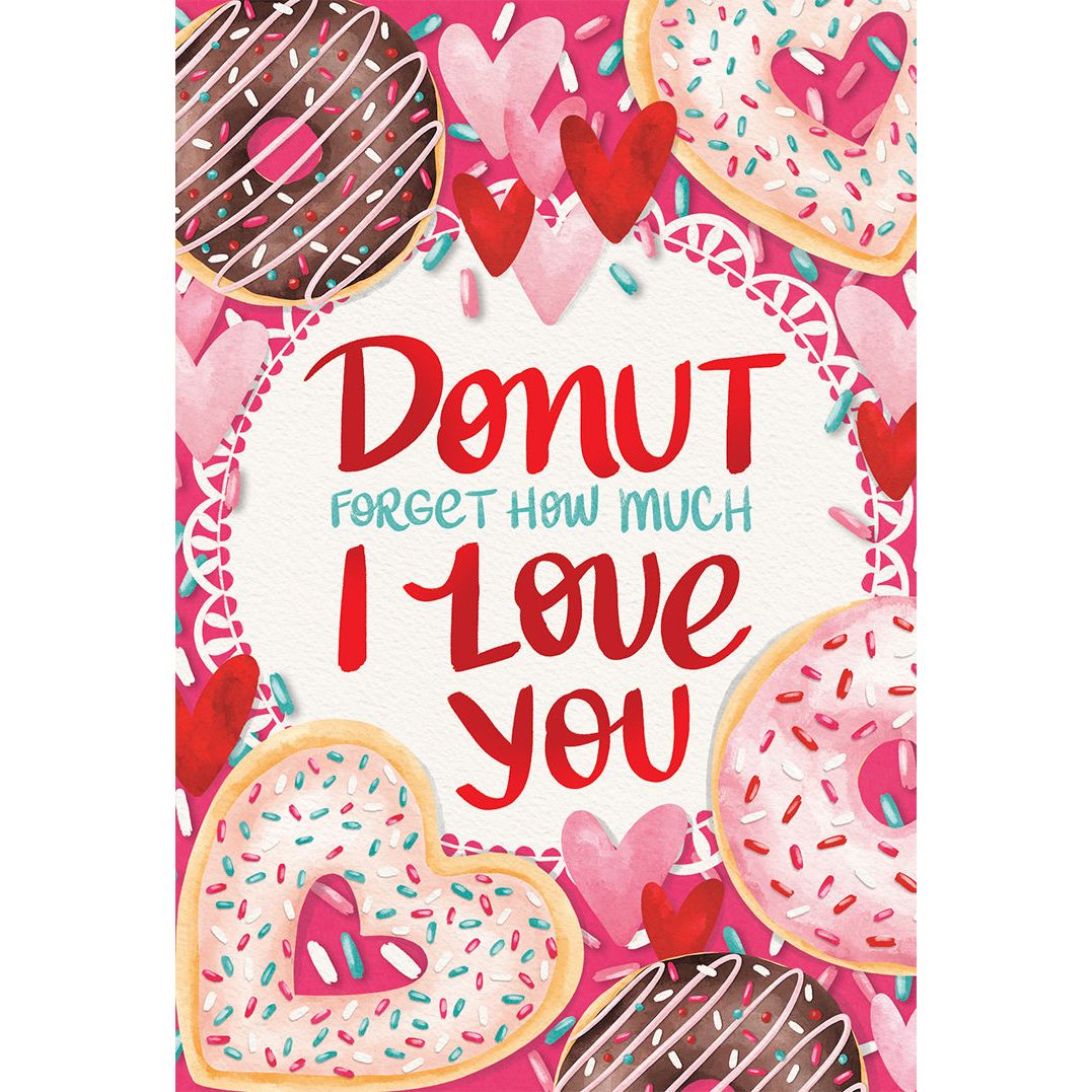 Donut Forget Valentine's Day Card