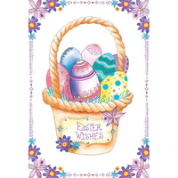 Easter Egg Basket Easter Card