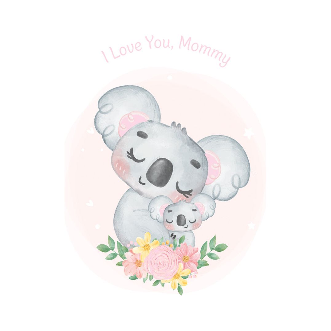 Koala Mom And Baby Mother's Day Card