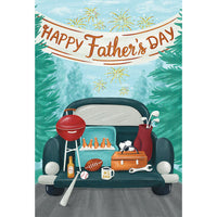 Forest Truck Father's Day Card