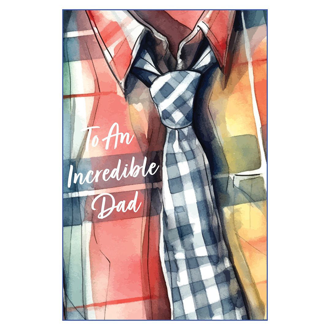 Plaid Shirt Father's Day Card