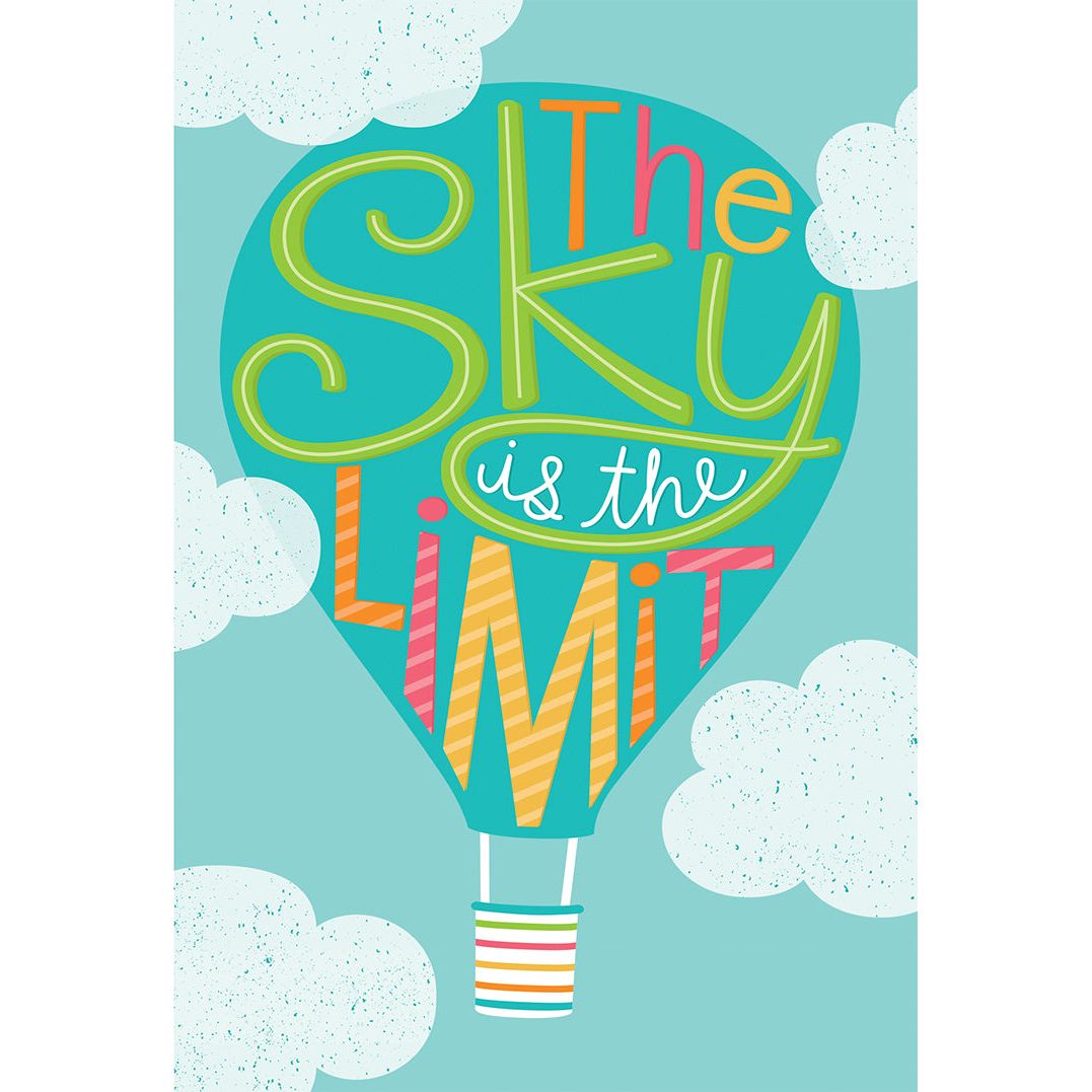 Sky Is The Limit Graduation Card