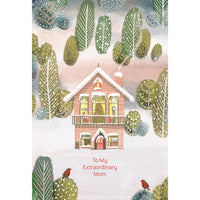 House In The Woods Christmas Card Mother