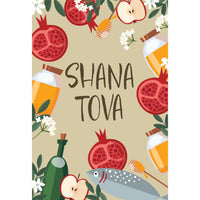 Rosh Hashanah Icons Rosh Hashanah Card