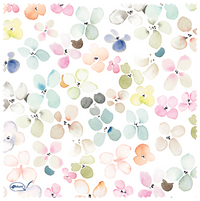 Watercolor Petals Smart Cloth