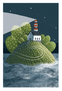 Nighttime Lighthouse Smart Cloth