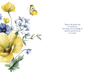 Butterfly Bouquet Birthday Card