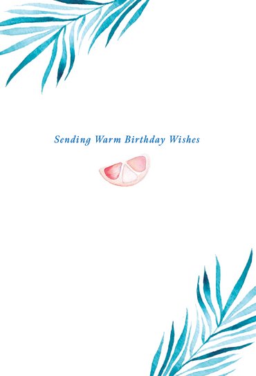 Flamingo Birthday Card