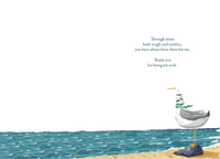 Seagull Birthday Card Father