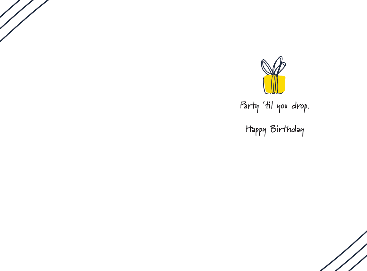 Sleepy Puppy Gifts Birthday Card