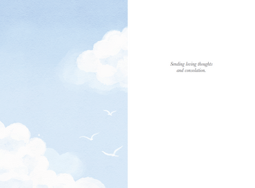 Cloudy Sky Sympathy Card