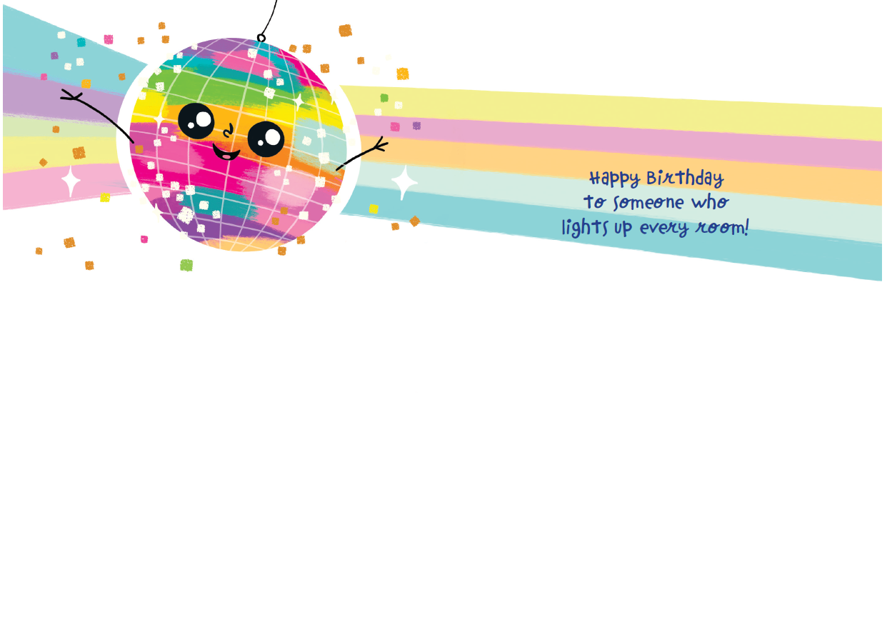 Time To Shine Birthday Card