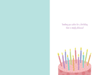 Hip Hip Hooray Cake Birthday Card