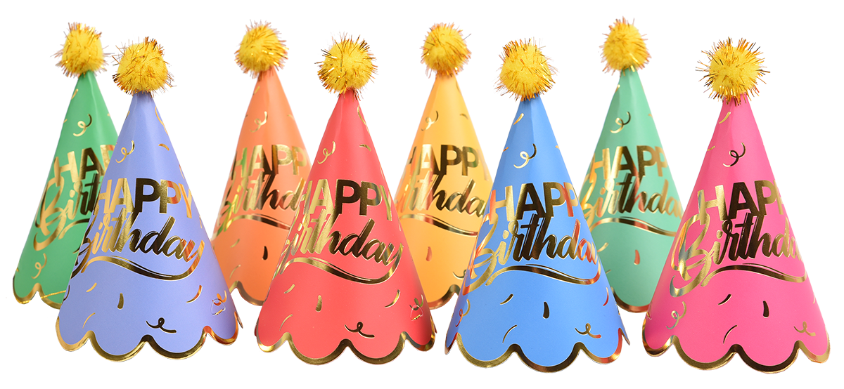 Mini Happy Birthday Party Hats