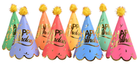 Mini Happy Birthday Party Hats