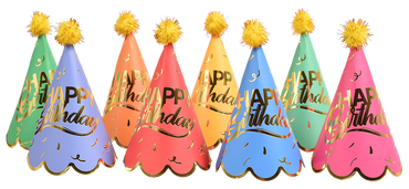 Mini Happy Birthday Party Hats