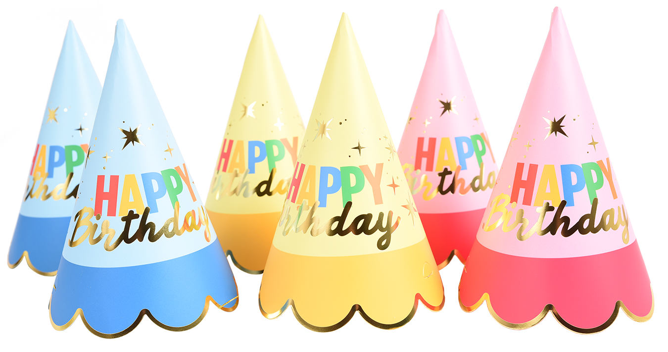 Happy Birthday Party Hats