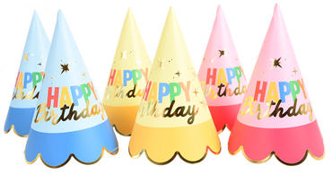 Happy Birthday Party Hats