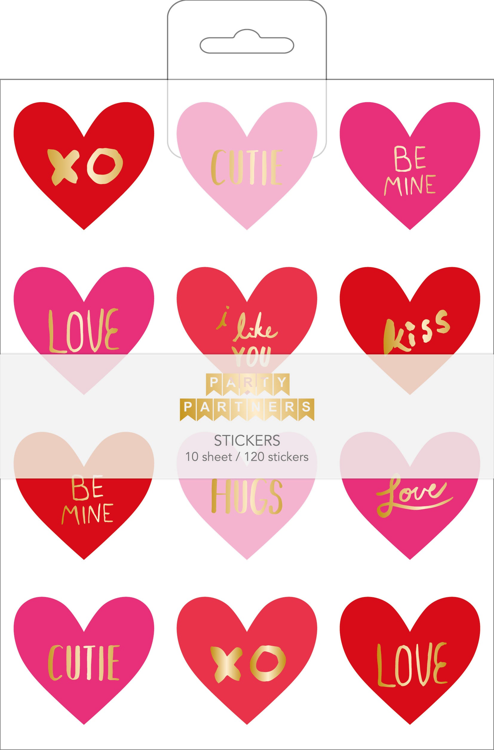 Conversation Heart Stickers