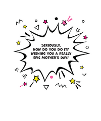 Super Mom Mother's Day Card