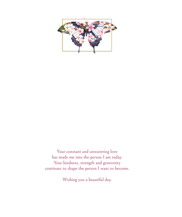 Floral Butterfly Mother's Day Card