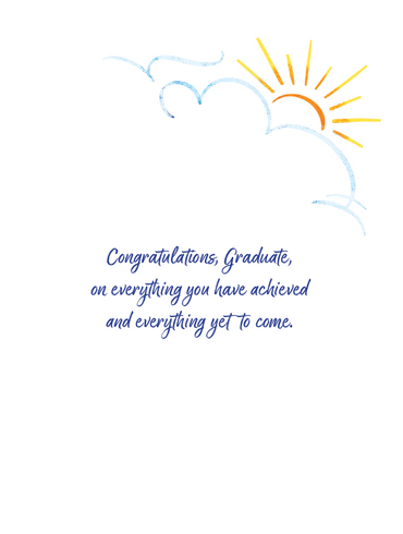 Living Your Dream Graduation Card