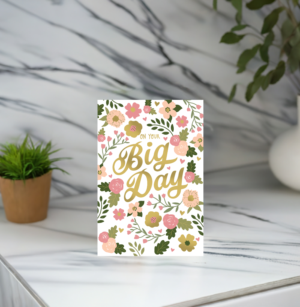 Big Day Wedding Card