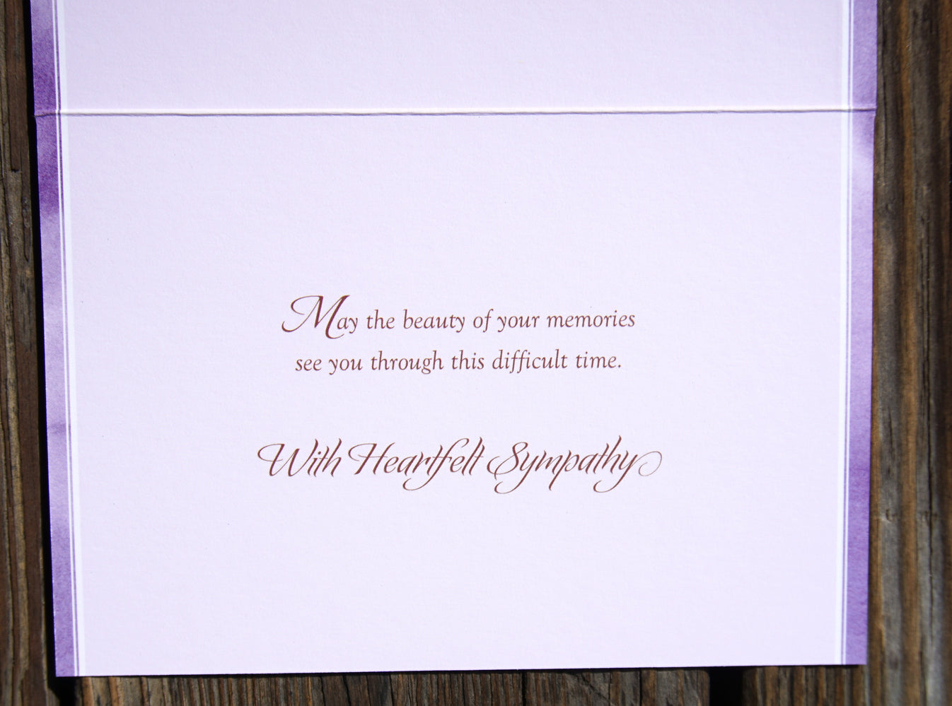 Sympathy Card May the beauty Pictura USA Greeting cards & Gifts – Cardmore